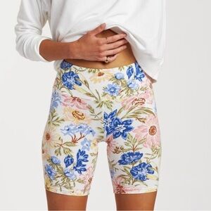 Billabong Floral Bike Shorts